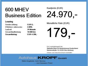 Fiat 600 MHEV Business Edition Abb. Sonderausstattung
