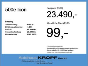 Fiat 500e Icon ***inkl 4000,-EUR Förderung***