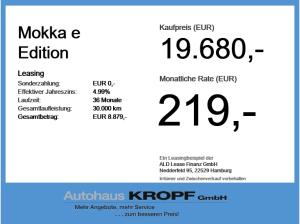 Opel Mokka-e Mokka e Edition LED+Navi+SHZ+Winterp.+Kam.+LM