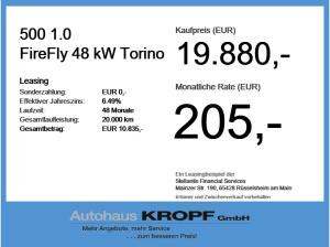 Fiat 500 1.0 FireFly Torino LED+KlimaA+LM+PDC