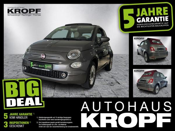 Fiat 500 Cabrio 1.2 8V S&S Lounge Pano+SD+LM+PDC+AUT