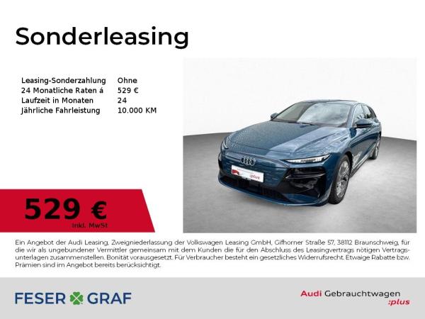 Audi A6 e-tron Avant performance LUFT HuD MATRIX B&O