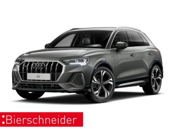 Audi Q3 45 TFSI qu. S tronic 2x line FINANZIERUNG MIT RÜCKGABEOPTIONMATRIX 20 AHK SONOS STANDH. ACC DAB 5-J-