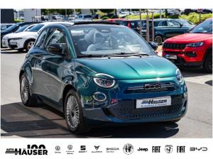 Fiat 500e Cabrio ICON 42 kWh SOFORT KAMERA SITZHZG TEMPOMAT PDC APPLE ANDROID