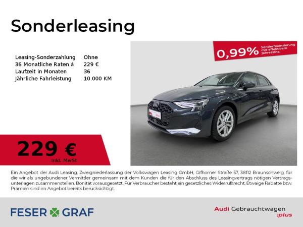 Audi A3 Sportback Advanced TFSI S tronic Navi