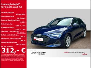 Audi A3 SPORTBACK TFSI 85 kW +AHK+VIRTUAL+NAVI+SHZ