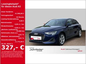 Audi A3 SPORTBACK TFSI 85 kW +AHK+VIRTUAL+NAVI+SHZ