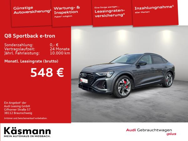 Audi Q8 Sportback e-tron 55 S line qu MATRIX HUD KAM