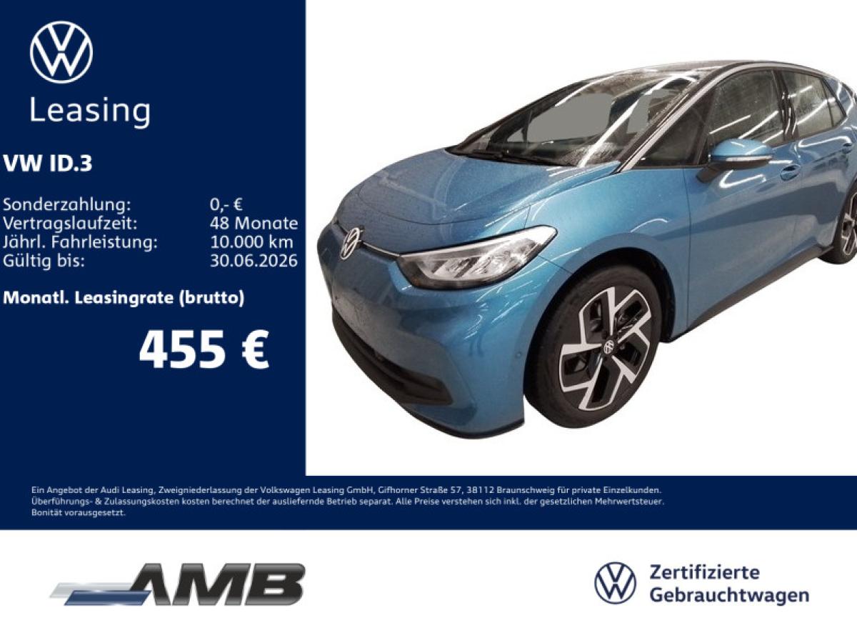Volkswagen ID.3 Pure LED/ACC/Nav/Sitzhz/RFK/bis1.2031Garantie