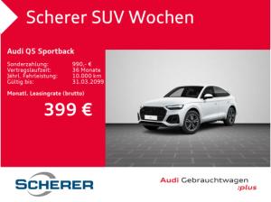 Audi Q5 Sportback S line 50 TDI 360°KAMERA AHK OPTIK-SCHWARZ+ MATRIX