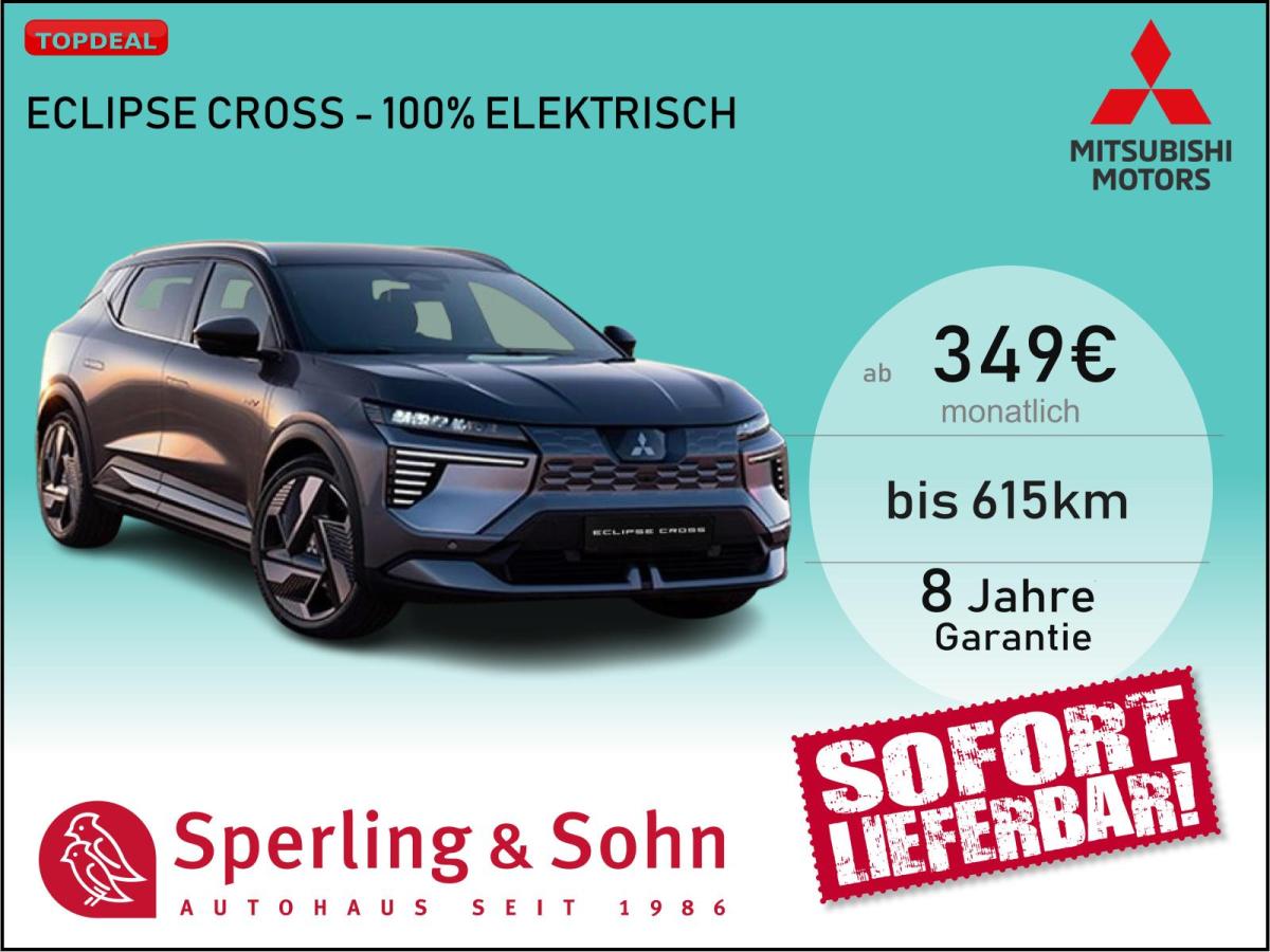 Mitsubishi Eclipse Cross DIAMANT TOP 615km ✔️⚡ Sitzheizung - NAVI - Standheizung ✔️0,25%