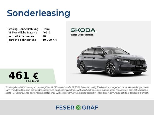 Skoda Superb Combi Selection 2,0 TDI *KAM*AHK*SM