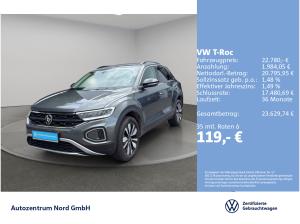 Volkswagen T-Roc 1.0 TSI Goal NAVI+LED+ACC+DIG. COCKPIT