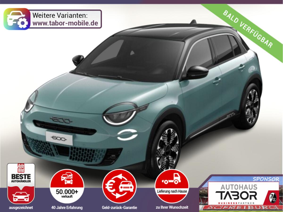 Fiat 600 Hybrid La Prima SHZ eHK ACC Nav Kam 360°PDC