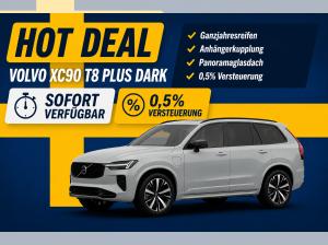 Volvo XC90 T8 PHEV AWD Plus Dark *Allwetter+AHK+HUD+PANO+sofort verfügbar*🔵🟡