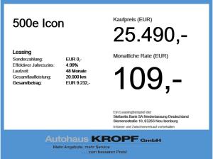 Fiat 500e Icon ***inkl 4000,-EUR Förderung***