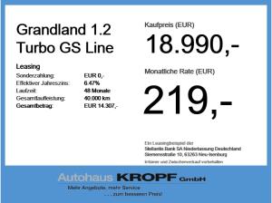 Opel Grandland 1.2 Turbo GS Line Alcantara+LED+Navi
