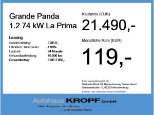 Fiat Grande Panda 1.2 La Prima LED+Navi+SHZ+PDC