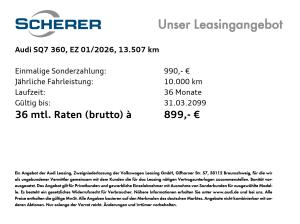 Audi SQ7 360°KAMERA HD-MATRIX AHK KERAMIK PANO B&O STD-HEIZUNG
