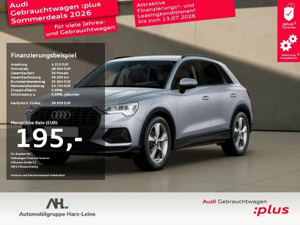 Audi Q3 35 TFSI advanced S-tronic AHK Navi ACC LED Optik schwarz
