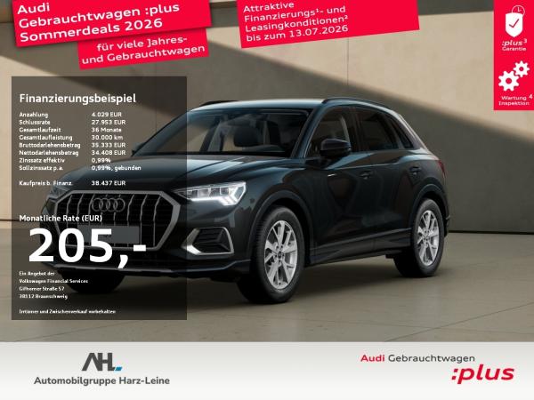 Audi Q3 35 TFSI S-tronic AHK Navi ACC RFK Leder Sitzhzg.