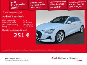 Audi A3 Sportback 30 TFSI S tronic Stdhzg Sound Pano