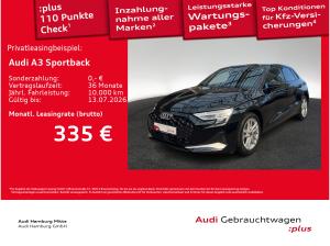Audi A3 Sportback 40 TFSI e advanced S tronic LED Virtual