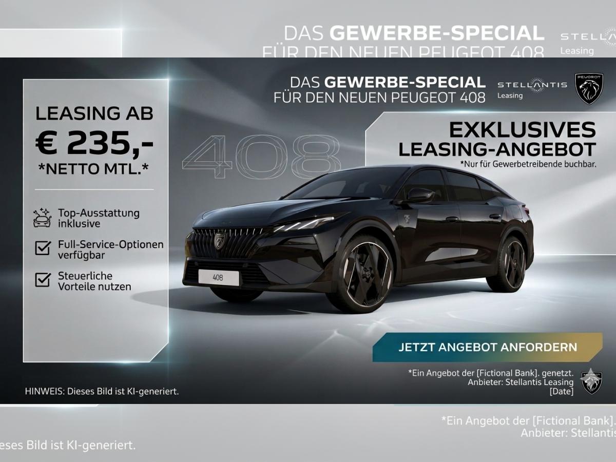 Peugeot 408 Plug-In Hybrid 225 e-DSC7 GT Exclusive