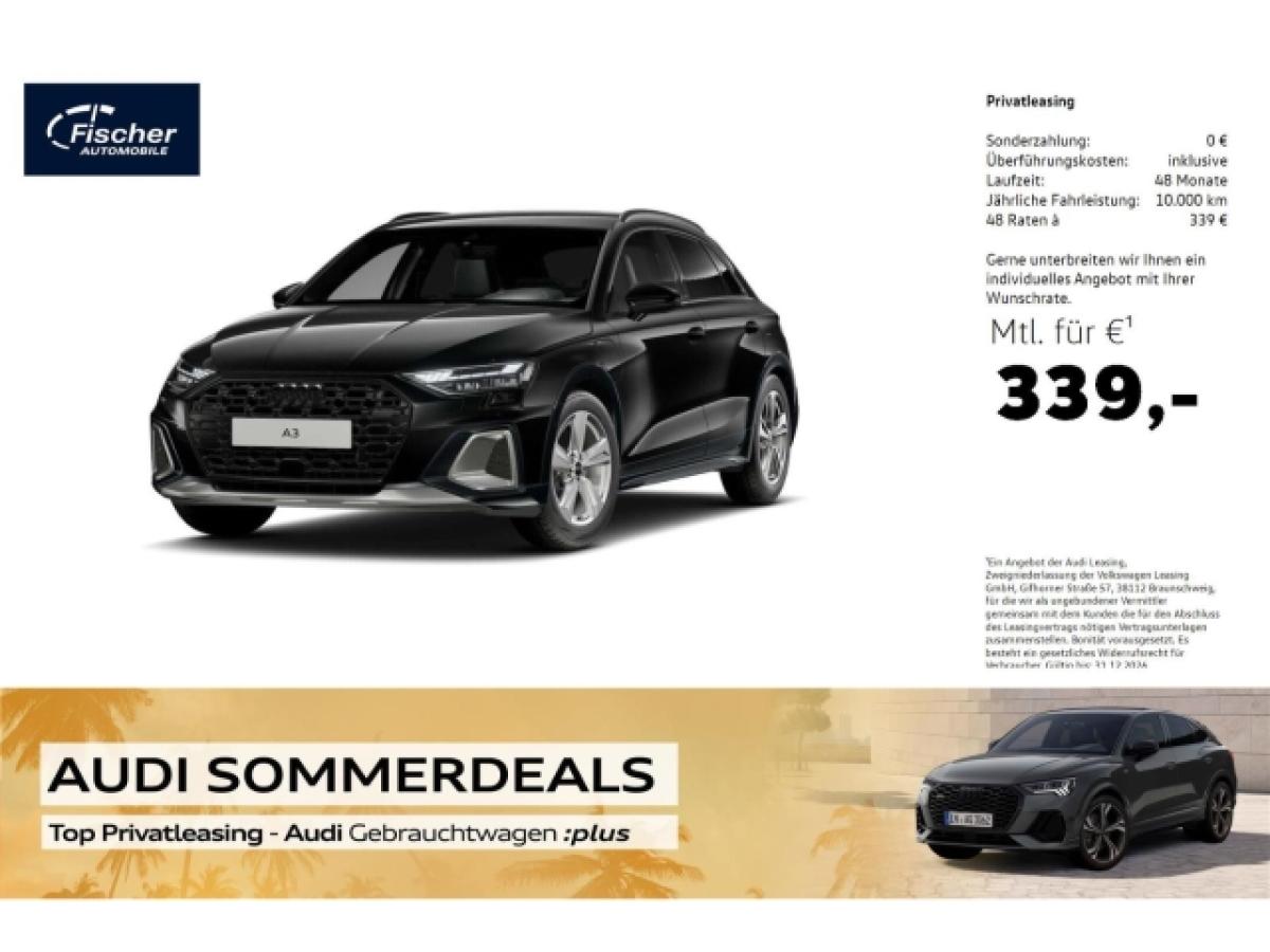 Audi A3 allstreet 40 TFSI e S line AHK/NAV/RFK/Sonos