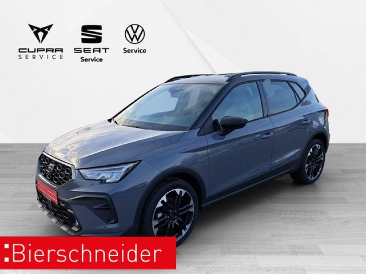 Seat Arona 1.5 TSI DSG FR Black Edition ⚡Blitz-Deal⚡AHK LED Navi Kamera Kessy WP