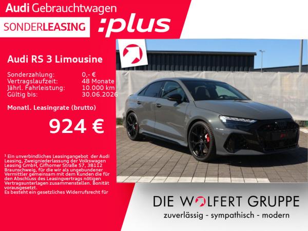 Audi RS3 RS 3 Limousine S tronic*NIMBUSGRAU*PANO*280km/h*