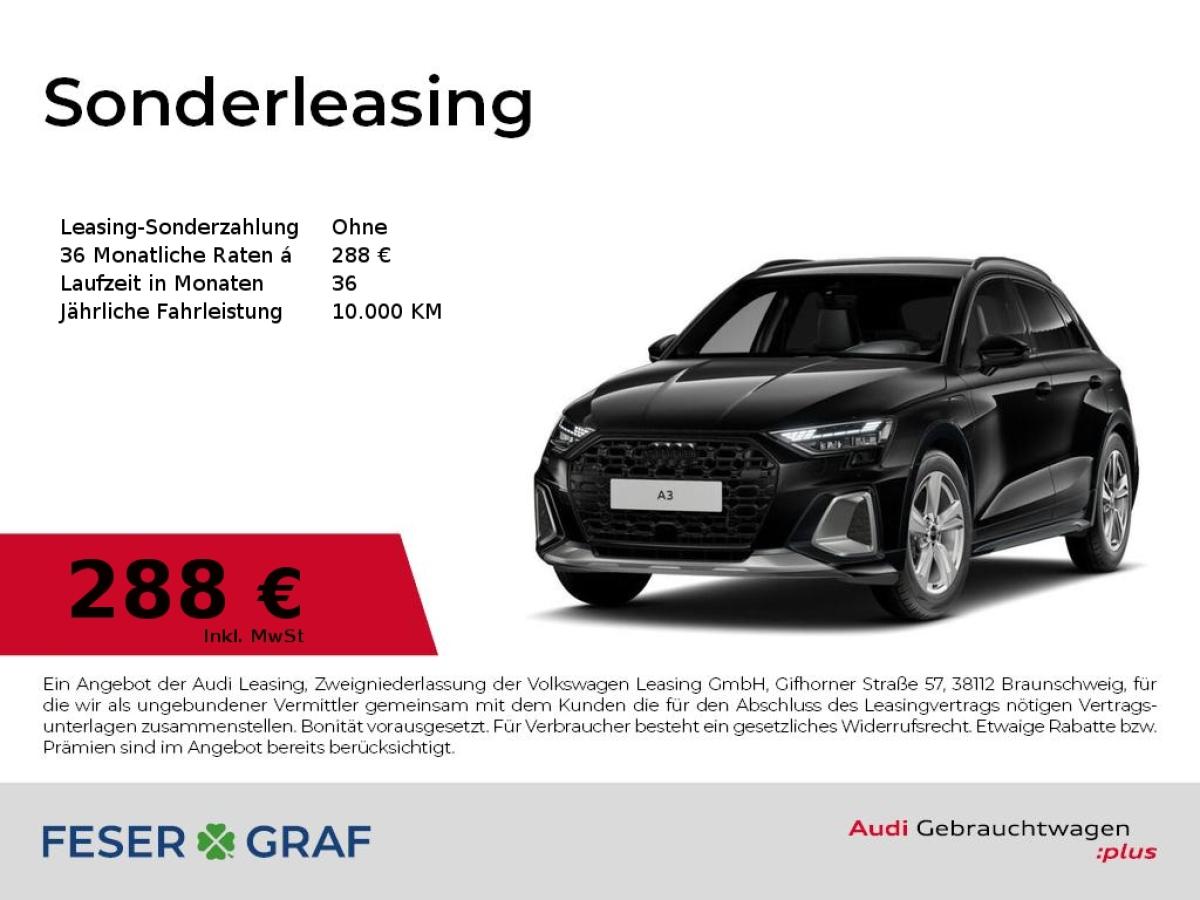 Audi A3 allstreet 40 TFSI e S-line Int/NAV/KAMERA/SON