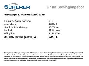 Volkswagen Multivan 75 Jahre TDI DSG LR 7-SITZE IQ MATRIX