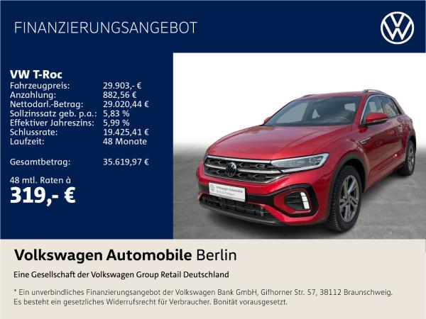 Volkswagen T-Roc 2.0 TSI DSG R-Line 4Motion Navi LED ACC SH