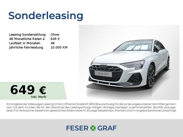 Audi S3 Limousine TFSI ACC Matrix Navi Pano Sitzh.