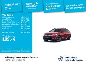 Volkswagen Taigo R-Line 1.5 TSI DSG