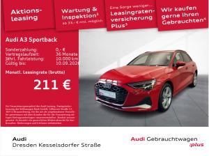 Audi A3 Sportback 40 TFSI e advanced LED AHZV Navi Kamera