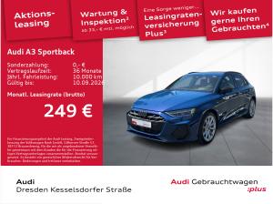 Audi A3 Sportback 40 TFSI e S-line AHZV Kamera