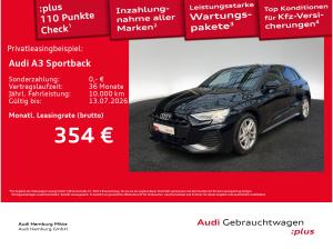 Audi A3 Sportback 40 TFSI e S line S tronic LED Virtual Kamera