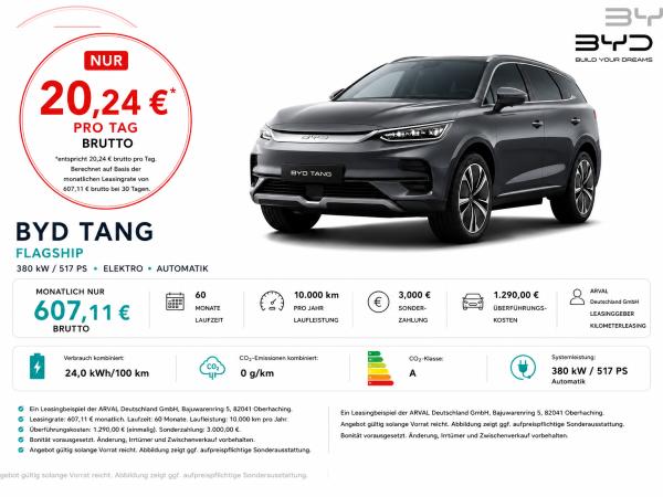 BYD TANG Flagship⚠️**3.000 Euro Förderung**⚠️| Panorama I LED I 21"Felgen I Head-Up I 360 Kamera I