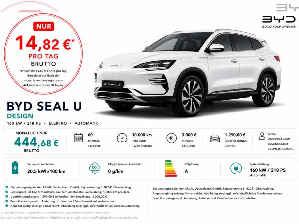BYD Seal U Design⚠️**3.000€ Förderung**⚠️ | Panorama I Lenkradheizung I Head-Up