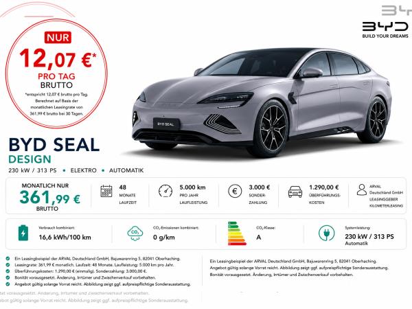BYD SEAL Design⚠️**3.000€ Förderung**⚠️ | 19"Felgen I 360 Kamera I Navi