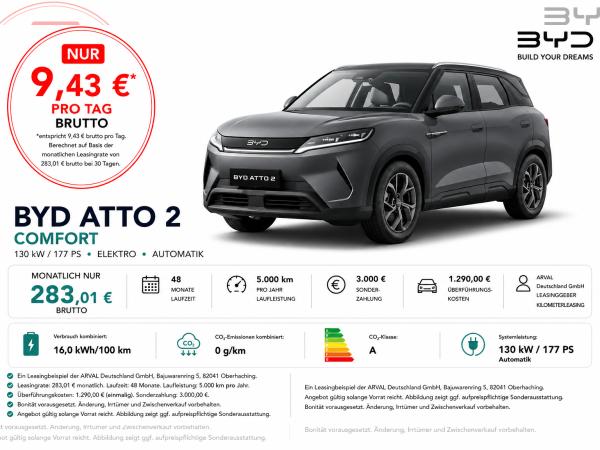 BYD ATTO 2 Comfort⚠️**3.000 Euro Förderung**⚠️ I LED I Rückfahrkamera I 64,8 kWh