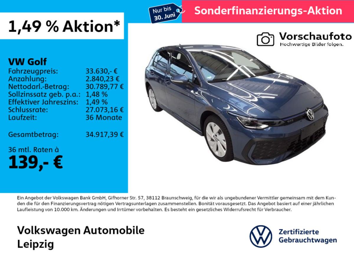 Volkswagen Golf GTE*ACC*Navi*HuD*APP*5J.-Garantie*Einparkh.