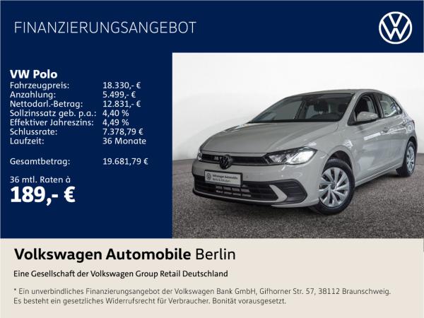 Volkswagen Polo 1.0 TSI Life DSG Navi LED PDC APP
