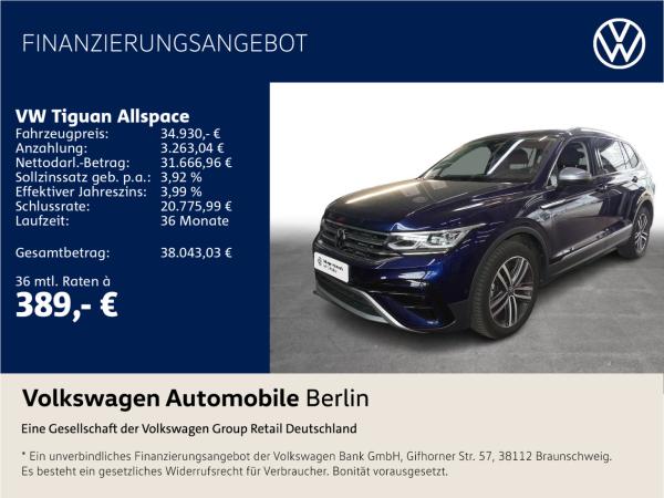 Volkswagen Tiguan Allspace 2.0 TSI Elegance 4M 7-Sitzer Park-Lenk