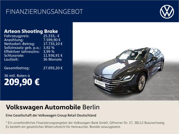 Volkswagen Arteon Shooting Brake 2.0 TDI Nav Shzg LED APP ACC