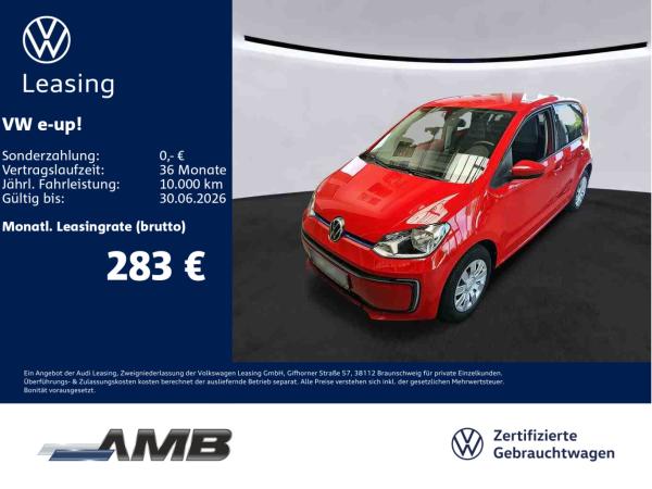 Volkswagen up! e-up! Navi/Sitzhz/CCS/beheiz.FS/Climatronic/4Türen