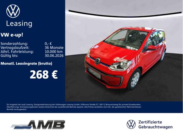 Volkswagen up! e-up! Navi/Sitzhz/CCS/beheiz.FS/Climatronic/4Türen