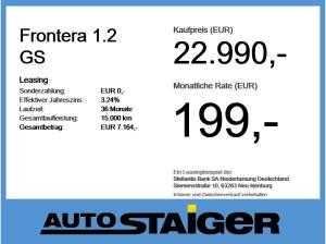 Opel Frontera 1.2 GS Top Ausstattung*Sofort verfügbar*